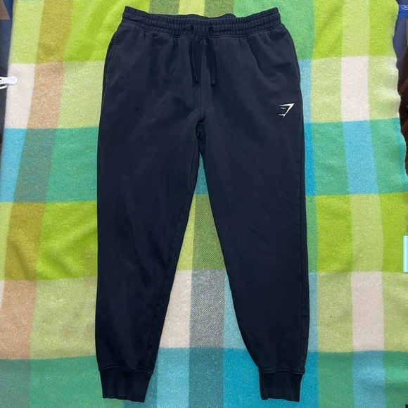 Gymshark Men's Black Jogger Pants - Picture 1 of 4